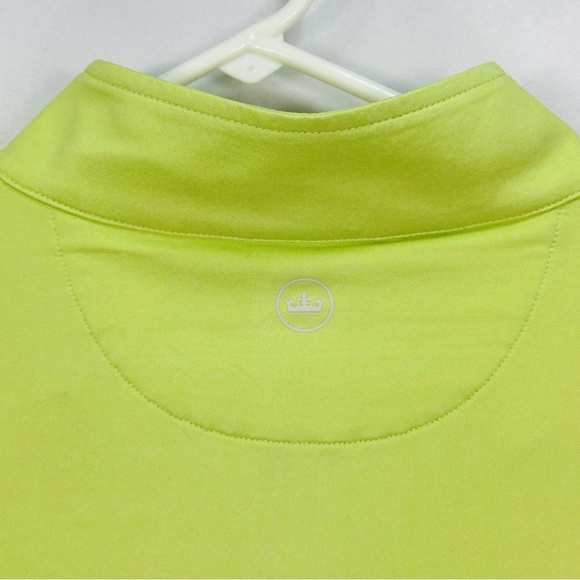 Peter Millar Lime Green Quarter-Zip Top large NWT - Picture 10 of 11